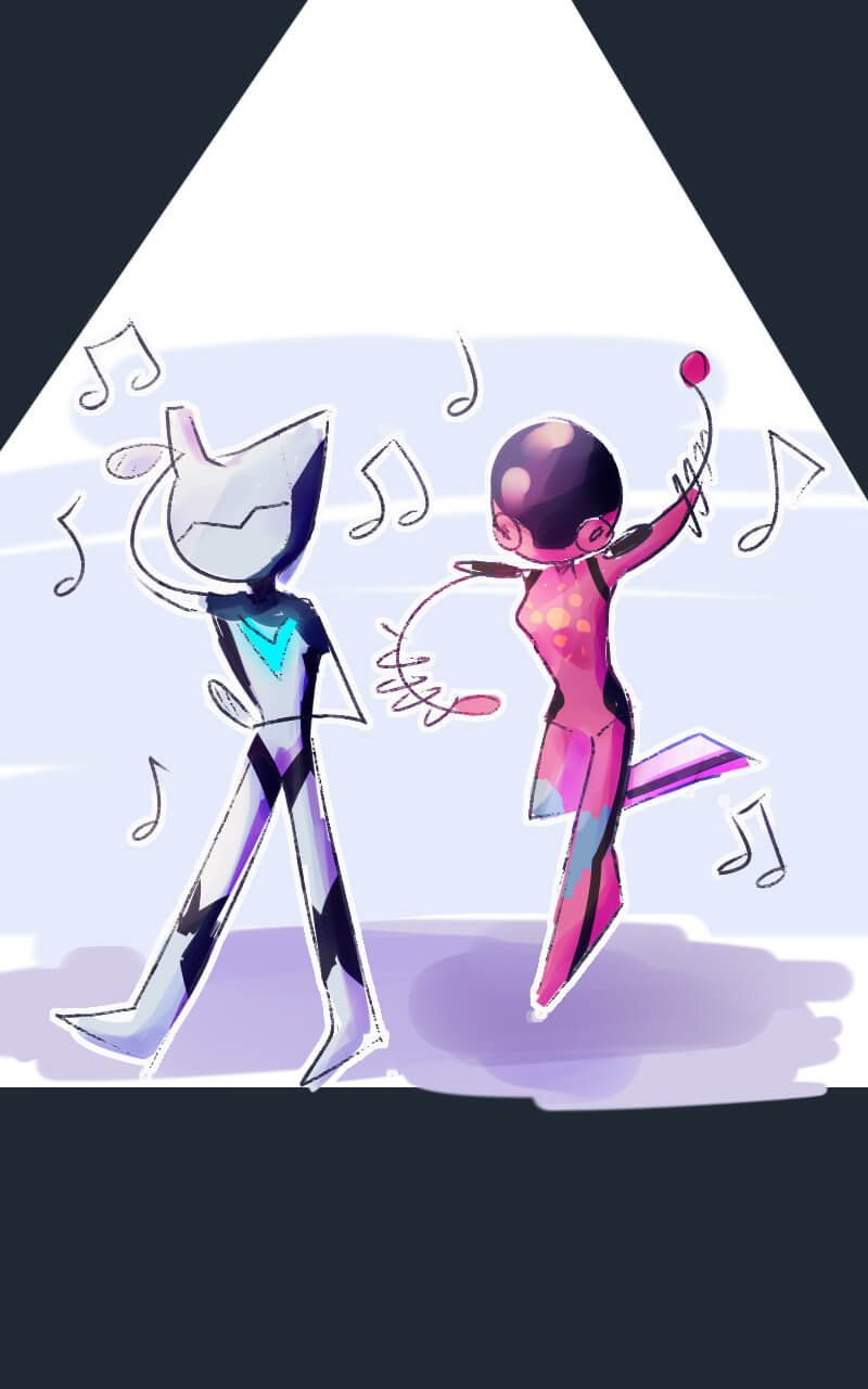 Tavaar and Neo dancing